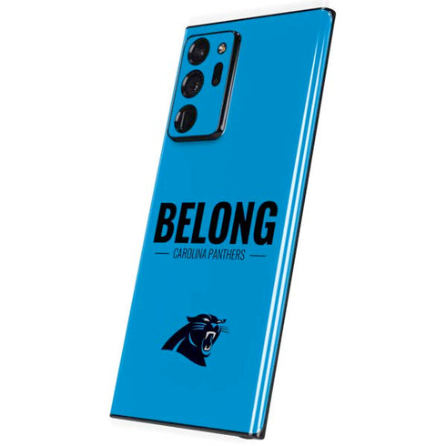 NFL Carolina Panthers Team Motto Galaxy Note20 Ultra 5G Skin