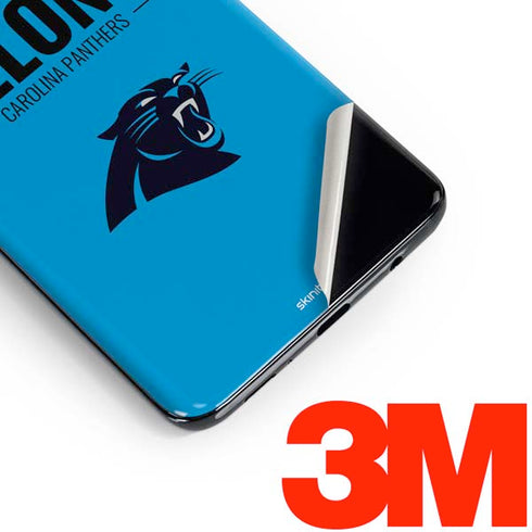 NFL Carolina Panthers Team Motto Galaxy S10 Skin
