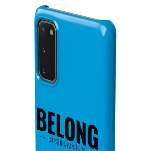 NFL Carolina Panthers Team Motto Galaxy S20 Lite Case
