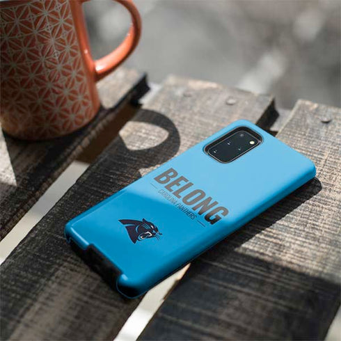 NFL Carolina Panthers Team Motto Galaxy S20 Plus Pro Case
