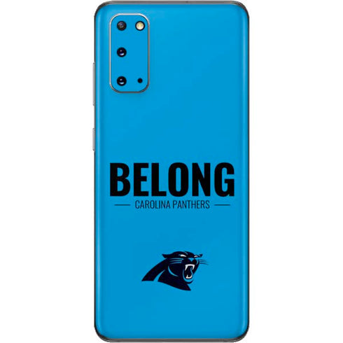 NFL Carolina Panthers Team Motto Galaxy S20 Skin