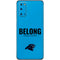 NFL Carolina Panthers Team Motto Galaxy S20 Skin