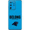 NFL Carolina Panthers Team Motto Galaxy S20 Ultra 5G Skin