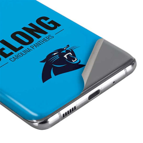 NFL Carolina Panthers Team Motto Galaxy S20 Ultra 5G Skin