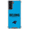 NFL Carolina Panthers Team Motto Galaxy S21 5G Clear Case