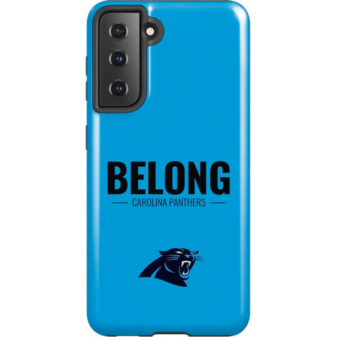 NFL Carolina Panthers Team Motto Galaxy S21 5G Pro Case