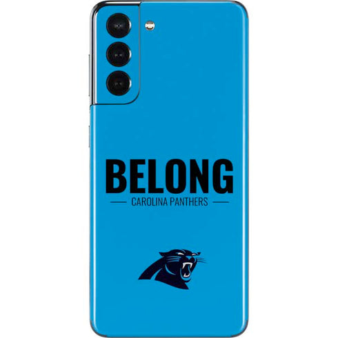 NFL Carolina Panthers Team Motto Galaxy S21 5G Skin