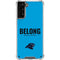 NFL Carolina Panthers Team Motto Galaxy S21 Plus 5G Clear Case