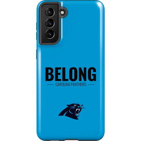 NFL Carolina Panthers Team Motto Galaxy S21 Plus 5G Pro Case