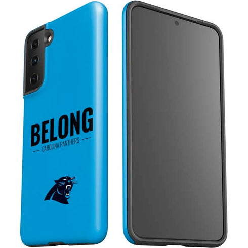 NFL Carolina Panthers Team Motto Galaxy S21 Plus 5G Pro Case