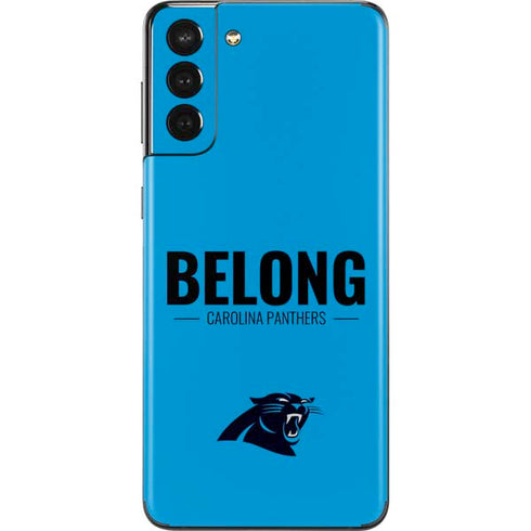NFL Carolina Panthers Team Motto Galaxy S21 Plus 5G Skin