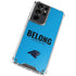 NFL Carolina Panthers Team Motto Galaxy S21 Ultra 5G Clear Case