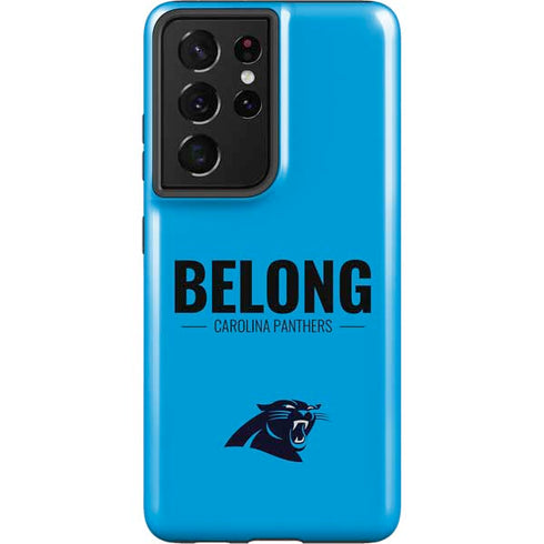 NFL Carolina Panthers Team Motto Galaxy S21 Ultra 5G Pro Case
