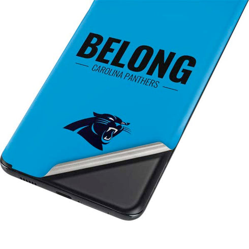 NFL Carolina Panthers Team Motto Galaxy S21 Ultra 5G Skin