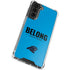NFL Carolina Panthers Team Motto Galaxy S22 Plus Clear Case