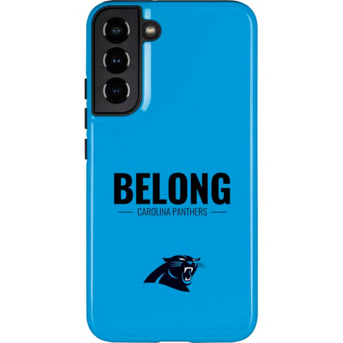 NFL Carolina Panthers Team Motto Galaxy S22 Plus Pro Case