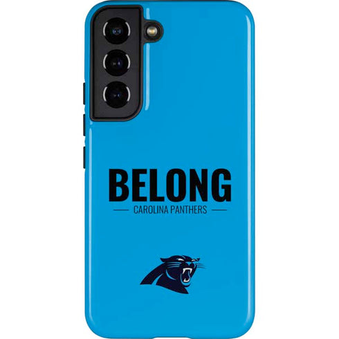 NFL Carolina Panthers Team Motto Galaxy S22 Pro Case