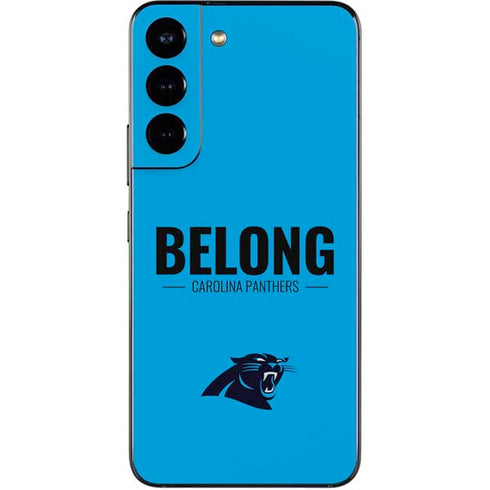 NFL Carolina Panthers Team Motto Galaxy S22 Skin