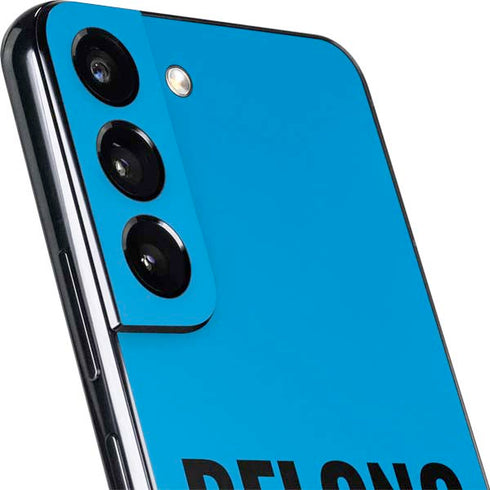 NFL Carolina Panthers Team Motto Galaxy S22 Skin