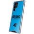 NFL Carolina Panthers Team Motto Galaxy S22 Ultra Clear Case
