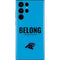 NFL Carolina Panthers Team Motto Galaxy S22 Ultra Skin