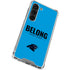 NFL Carolina Panthers Team Motto Galaxy S23 Clear Case