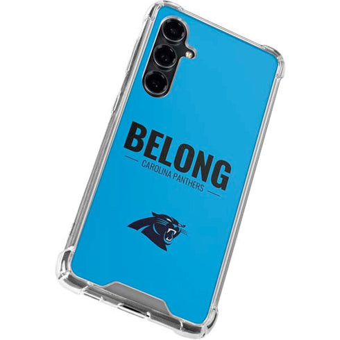 NFL Carolina Panthers Team Motto Galaxy S23 FE Clear Case