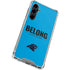 NFL Carolina Panthers Team Motto Galaxy S23 FE Clear Case