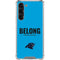 NFL Carolina Panthers Team Motto Galaxy S23 Plus Clear Case