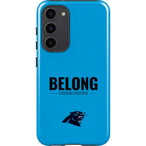 NFL Carolina Panthers Team Motto Galaxy S23 Plus Pro Case