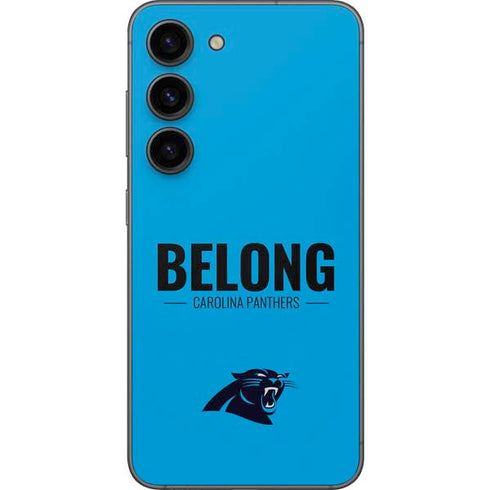 NFL Carolina Panthers Team Motto Galaxy S23 Skin