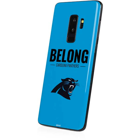NFL Carolina Panthers Team Motto Galaxy S9 Plus Skin