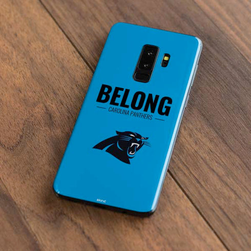 NFL Carolina Panthers Team Motto Galaxy S9 Plus Skin
