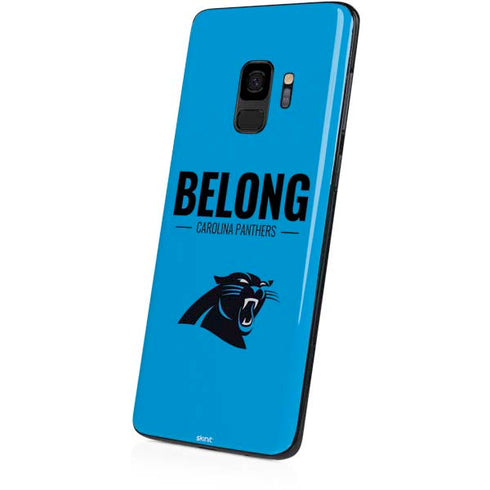 NFL Carolina Panthers Team Motto Galaxy S9 Skin