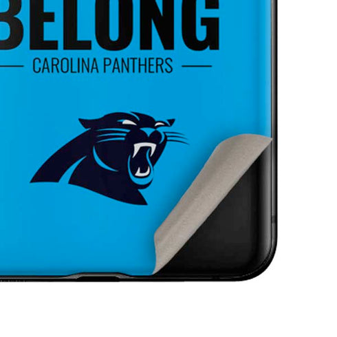 NFL Carolina Panthers Team Motto Galaxy Z Flip Skin