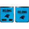 NFL Carolina Panthers Team Motto Galaxy Z Flip Skin