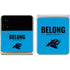 NFL Carolina Panthers Team Motto Galaxy Z Flip3 5G Skin
