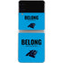 NFL Carolina Panthers Team Motto Galaxy Z Flip3 5G Skin
