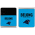 NFL Carolina Panthers Team Motto Galaxy Z Flip4 5G Skin
