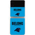 NFL Carolina Panthers Team Motto Galaxy Z Flip4 5G Skin
