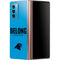 NFL Carolina Panthers Team Motto Galaxy Z Fold2 5G Skin