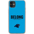 NFL Carolina Panthers Team Motto iPhone 11 Clear Case