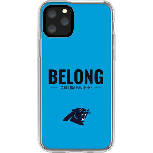 NFL Carolina Panthers Team Motto iPhone 11 Pro Clear Case