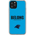NFL Carolina Panthers Team Motto iPhone 11 Pro Clear Case