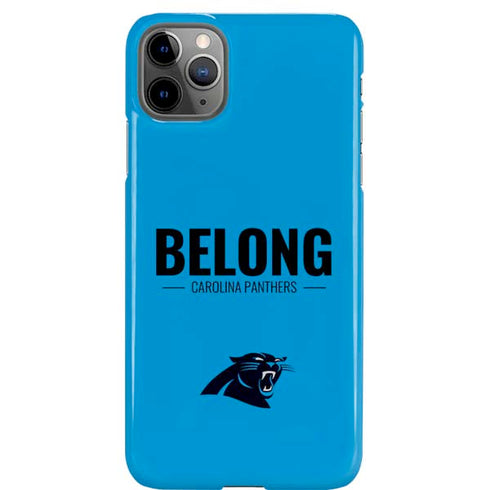 NFL Carolina Panthers Team Motto iPhone 11 Pro Max Lite Case