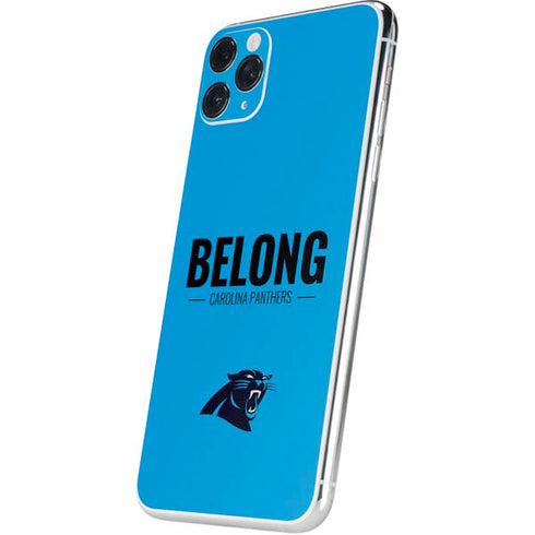 NFL Carolina Panthers Team Motto iPhone 11 Pro Max Skin