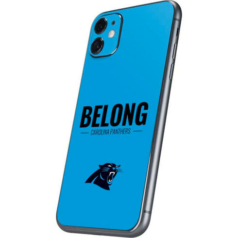 NFL Carolina Panthers Team Motto iPhone 11 Skin