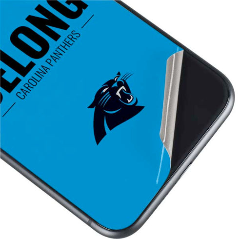 NFL Carolina Panthers Team Motto iPhone 11 Skin
