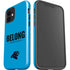 NFL Carolina Panthers Team Motto iPhone 12 Impact Case