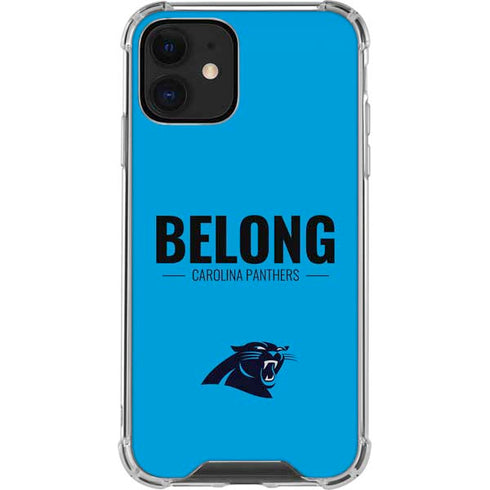 NFL Carolina Panthers Team Motto iPhone 12 Mini Clear Case